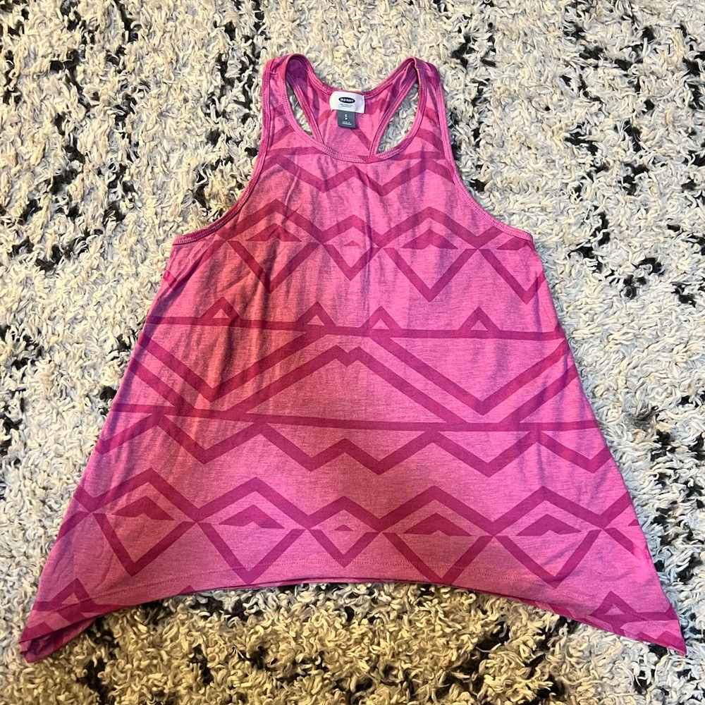 ‼️LAST CHANCE‼️ Old Navy Pink Trapeze Racerback Tank